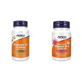 Bundle of NOW Supplements Probiotic-10™ 25 Billion with 10 Probiotic Strains Dairy 100 Veg Capsules + NOW Supplements Vitamin D-3 5000 IU High Potency Structural Support* 240 Softgels