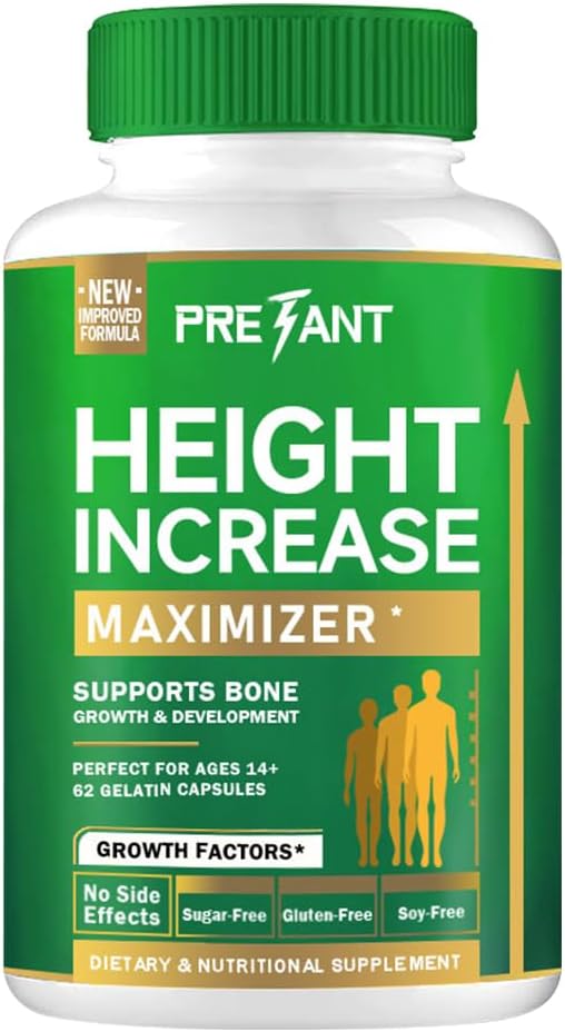 PRETANT-Ashwagandha Supplement Calcium Vitamin &amp Lysine - - Extra Strength Bone and Muscle Health Supplement 62 Count