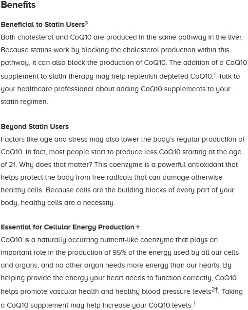 Qunol Ultra CoQ10 100mg 3x Better Absorption Patented Water and Fat Soluble Natural Supplement Form of Coenzyme Q10 Antioxidant for Heart Health 120 Count Softgels