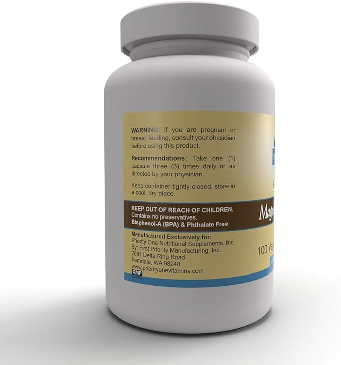Magnesium Orotate 100 Vegetarian Capsules - Clinical Strength