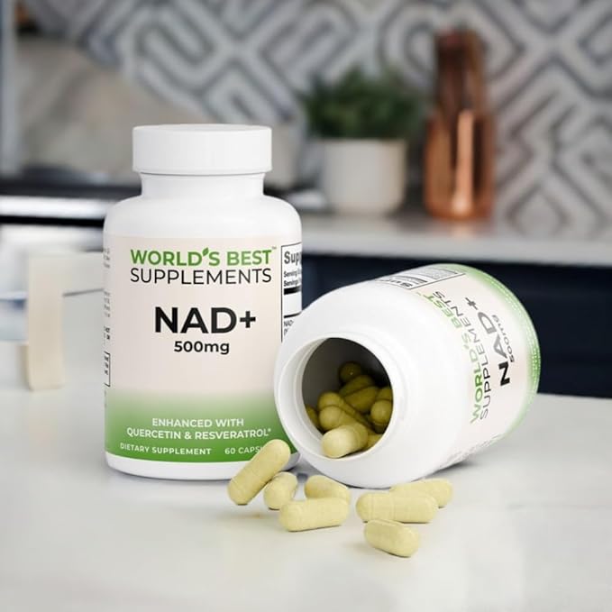 World's Best Supplements NAD+ Capsules 60 Count