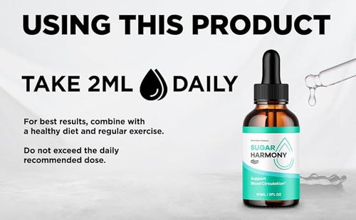 (3 Pack) Sugar Harmony Drops Official Sugarharmony Liquid Supplement with All Natural Ingredients Advanced Multivitamin Support Premium Health &amp Wellness Supplement Drops Made in The USA(90Servi