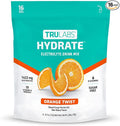 TRULABS Hydrate - Orange Twist. Sugar Free Electrolytes Hydration Packets. Each Serving Contains 1422 mg of Electrolytes &amp19 Vitamins &amp Minerals (16 ct)