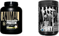 Animal Whey Isolate Whey Protein Powder – Isolate Loaded for Post Workout and Recovery &amp Fury - Pre Workout Powder Supplement for Energy and Focus