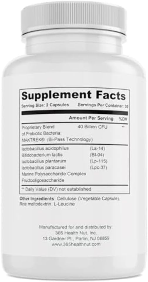 Clinically Balanced Probiotic Blend