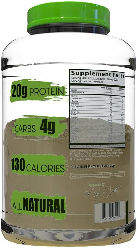Insane Labz Mother Protein100% Fully Disclosed Plant Based Protein (28 Servings Chocolate)