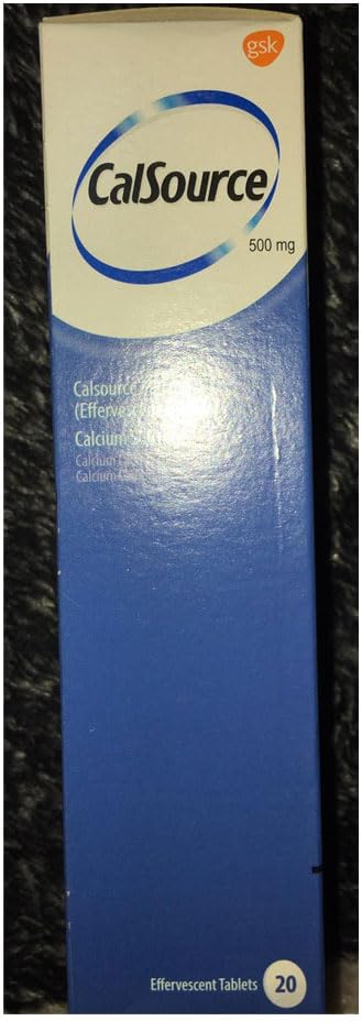Calcium Sandoz Effervescent Tablets 20 Tablets by Coconumilk