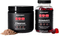 Bum Prebiotic Fiber Gummies and Cleanse Psyllium Powder Bundle – Supports Gut Health Regularity Bloating Relief and Bottom Prep Confidence