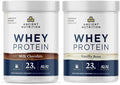 Ancient Nutrition Grass-Fed Whey Protein Powder Milk Chocolate 20 Servings + Grass-Fed Whey Protein Powder Vanilla Bean 20 Servings