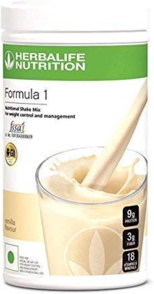 Herbalife Protein Drink Mix PDM - Vanilla (616 gm Canister)