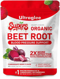 Beet ChewsBeetsroot Heart Nitric Oxide Support Soft Beets Heart ChewsGrape Seed Extract &ampBeet Root Powder Energy Supplement60 (Pomegranate Berry Flavor)