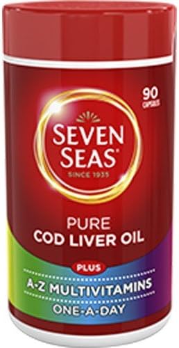 Seven Seas (6 Pack) Pure CLO &amp Multivitamin SEA-7920 | 30's | 6 Pack Bundle