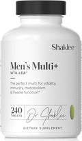Shaklee - Vita-Lea® Men High Potency Multivitamin and Multimineral - Supports Heart Immune Bone and Joint Health - Formulated for Men's Unique Needs - Includes Vitamin C D and E - 240 Tablets