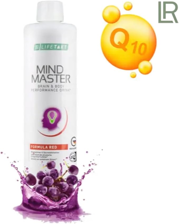 LR Health&ampBeauty Lifetakt Mind Master Formula Red and Green Every Day Natural Treatment Women Men - Set of 5 x 500 ml./16.9 fl.oz.