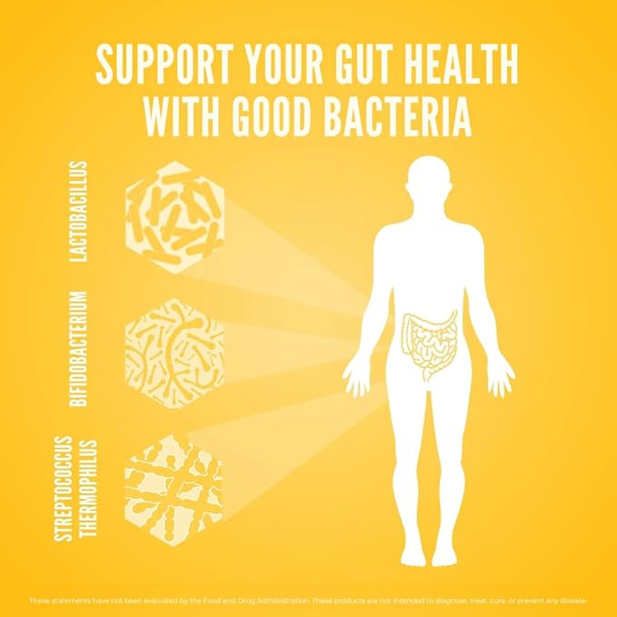 NBI Belly Rescue: Probiotics &amp Prebiotics Blend for Women &amp Men Once Daily for Digestive Skin and Immune Health Shelf Stable