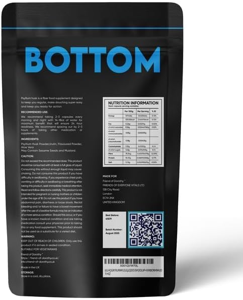 Digestive Wellness &amp Vitality Bundle Improve Your Confidence for Bottoming and Support Male Vitality - 120 Fiber Capsules &amp 60 CM Gummies