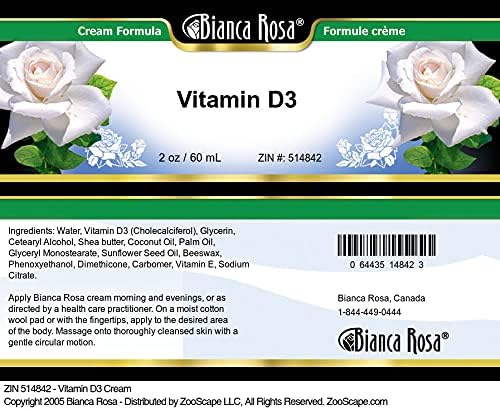 Bianca Rosa Vitamin D3 Cream (2 oz ZIN: 514842)