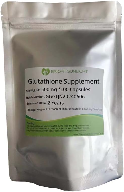 Glutathione Supplement 500mg *100 Capsules