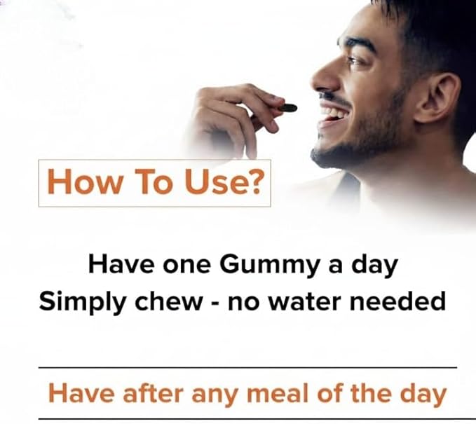 GHC Biotin Hair Gummies - 30 Gummies | 30 Days Pack | Enriched with Biotin Vitamin A C E &amp Zinc | Added Sugar | Keeps Hair Healthy &amp Strong | Cranberry Flavored |100% Vegetarian