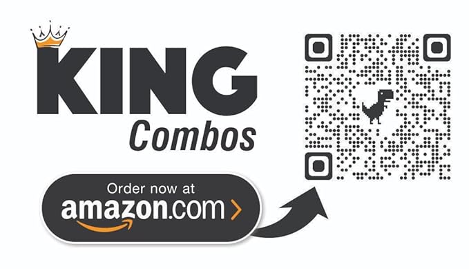 Protein coffee flavored smart size bottle + King Combo QR Code (Medium Mocha (3 Count))