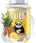 Underground Bio Labs Panda Fuel Premium Protein WheyHydrolyzed CollagenCaseinProbiotics Enzymes Keto FriendlyTime Release 25 Servings (2.5 Pound Pineapple Whip)