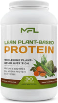 MFL Vegan Plant-Based Protein Powder l Gluten Free l Non Dairy l Non GMO l Lactose Free l Keto-Friendly | 2.12 lbs (Chocolate Lava)
