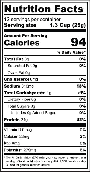 Premium Cage-Free Egg White Protein Powder USA-Sourced 21g Protein Humanely-Raised 0g Fat 0g Sugar 0g Cholesterol (Unflavored 24 Oz)