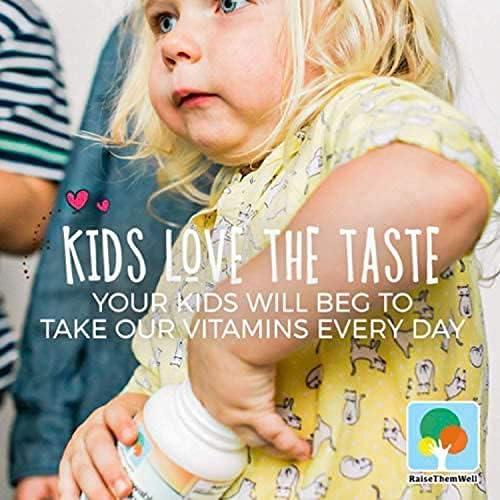 Raise Them Well Children's Immunity Chewable and Children's Multivitamin Chewable