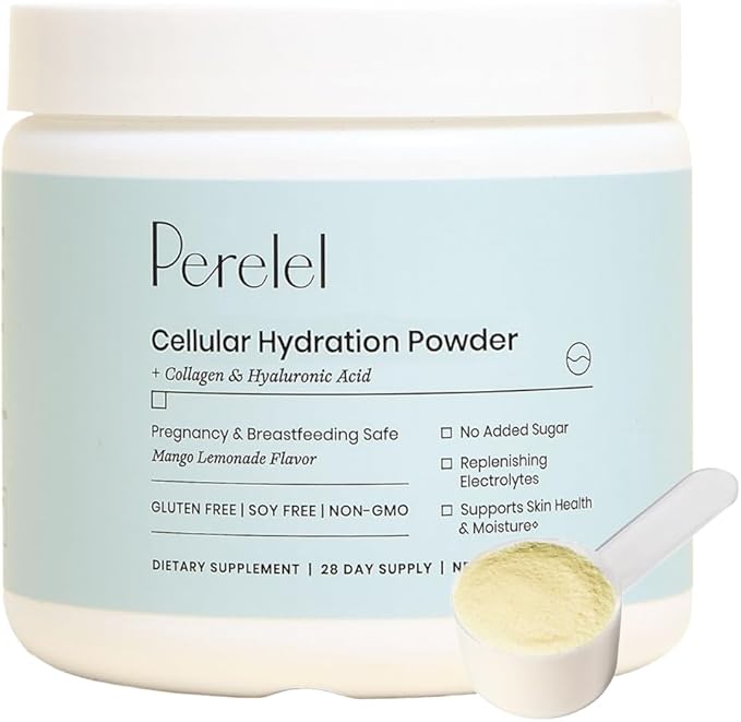 Perelel Triple-Support Plant Based Protein &amp Hydration Powder Bundle