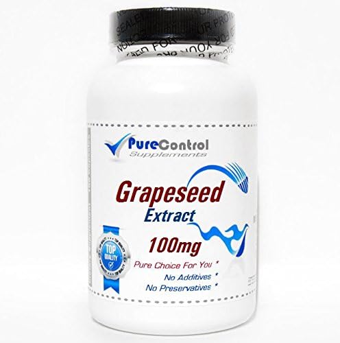 Grapeseed Extract 100mg // 100 Capsules // Pure // by PureControl Supplements