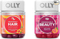 OLLY Heavenly Hair Gummy Supports Healthy Hair Keratin Biotin &amp Undeniable Beauty Gummy For Hair Skin Nails Biotin Vitamin C Keratin Chewable Supplement Grapefruit 30 Day Supply - 60 C