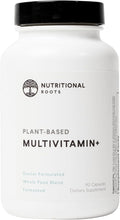 Nutritional Roots Multivitamin+ Award-Winning Plant-Based (Vegan) Multivitamin Organic Vegetables &amp Herbs Fermented Vitamins Probiotics Doctor's Choice 45 Servings