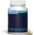 Blueprint Bryan Johnson Essential Capsules - Daily Multivitamin/Multimineral for Women and Men - Antioxidant Supplement with Calcium Vitamin B1 Vitamin D and Zinc - Vegan and Non GMO (30 Servings)