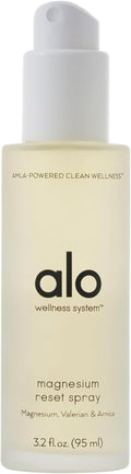 ALO Magnesium Oil Spray | for Sleep Stress &amp Anxiety Relief | Fast-Absorbing Magnesium with Valerian Root Arnica &amp Essential Oils | Non-Sticky Body &amp Pillow Mist | 3.2 oz