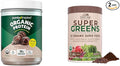 Purely Inspired Organic Protein Powder and Country Farms Super Greens Drink Mix Bundle (16+20 Servings)