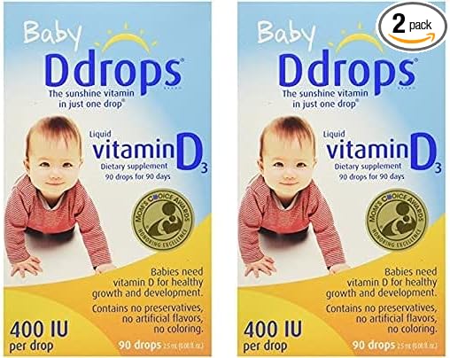 Ddrops Baby Drops Yellow (Pack of 2)
