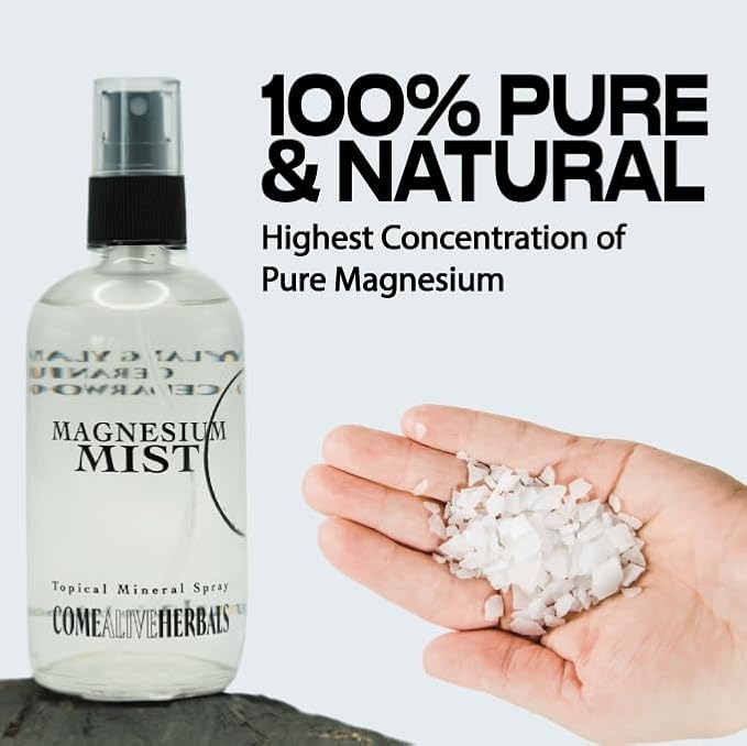 Magnesium Mist Natural Sleep Aid and Deodorant with Essential Oils 8 oz