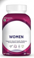 Women Multivitamin with Biotin Vitamin C &amp 21 Nutrients for Overall Health Radiance Strong Bones &amp Immunity 50 Tablets