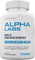 Zonata Official Alpha Labs Dietary Supplement for Male Natural Formula to Sustain Energy &amp Performance Levels Alphalabs Best Reviews (60 Tablets)
