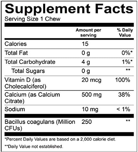 BariatricPal Duodenal Switch Complete 30-Day Supply Vitamin Pack (Capsule with 45mg Iron Calcium Citrate Soft Chews with Probiotics - French Caramel Vanilla)