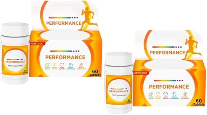 Centrrum Performance Multivitamin &amp Mineral Tablets 60 Count Including Vitamin C D and Iron (Pack of 2)