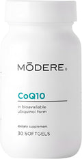 Modere CoQ10 - Bioavailable Coenzyme Q10 Supplement Designed to Support Cellular Energy Production and Everyday Wellness - 30 Capsules