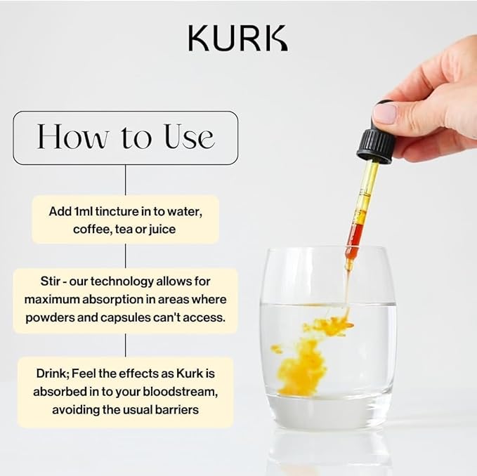 Kurk High Strength Liquid Curcumin Oil from Turmeric (Orange 3.2 Fl Oz) Sport Electrolyte Tablets (Pineapple 20 Effervescent Tabs) Bundle