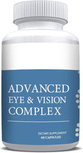 #1 Complete Research Vision Formula Advanced Eye Health Vitamin &amp Mineral Supplements for Adults w/Bilberry Lutein Zeaxanthin Lycopene Resveratrol | Supports Eye Strain Dry Eyes 60 Capsules