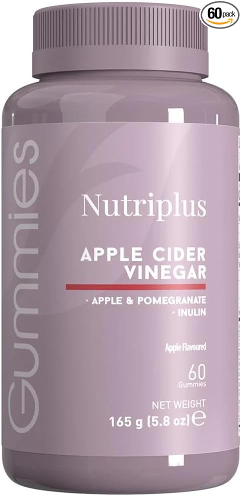 FARMASi Nutriplus Dietary Supplement Jelly Vitamins 60 pcs - Multivitamin Support Boosts Immunity Promotes Wellness Daily Supplement Minerals Healthy Growth (1 Count Apple)