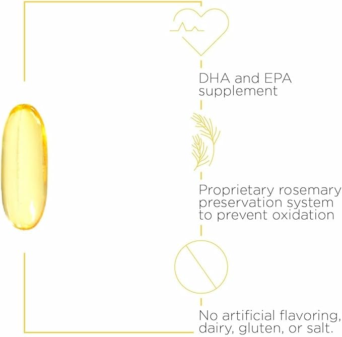 Integrative Therapeutics Pure Omega Ultra HP 1392 mg - Omega-3 Fish Oil Supplement with Essential Fatty Acids - Heart Health Support* - Gluten-Free &amp Dairy-Free - 90 Count (90 Servings)