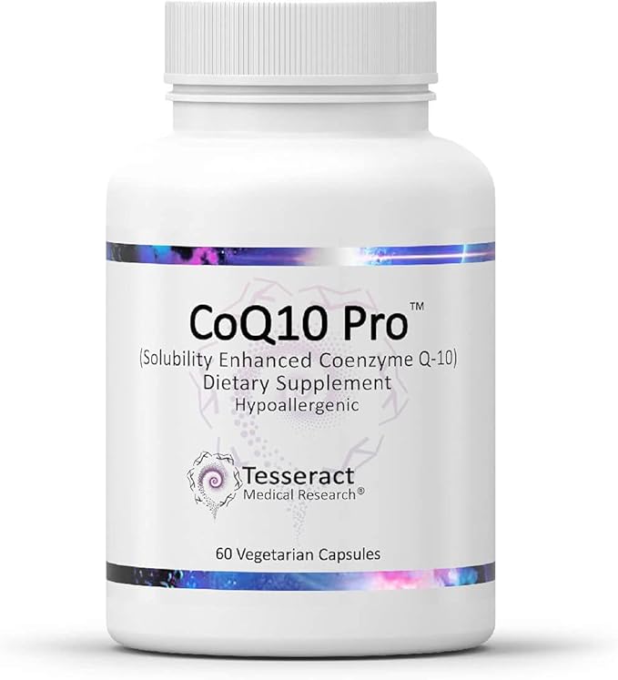 Tesseract Medical Research ProButyrate Gut Health Supplement Butyric Acid Complex &amp CoQ10 Pro Coenzyme Q10 for Health Muscle Health and Cellular Energy Production