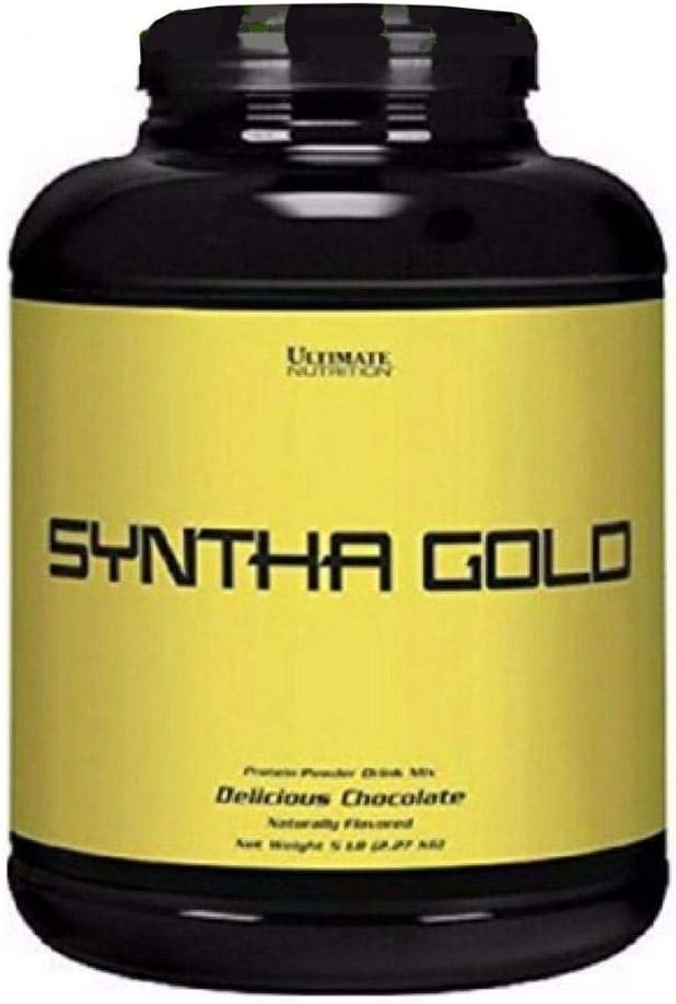Ultimate Nutrition Syntho Gold Time Release Casein Protein Powder with Milk Egg and Whey Protein Isolate - Up to 6 Hours of Sustained Protein 65 Servings Chocolate