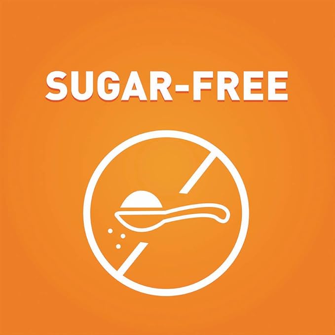 Citrucel Sugar Free Orange Flavor Methylcellulose Fiber Therapy Powder for Regularity 16.9 ounce (Pack of 3)