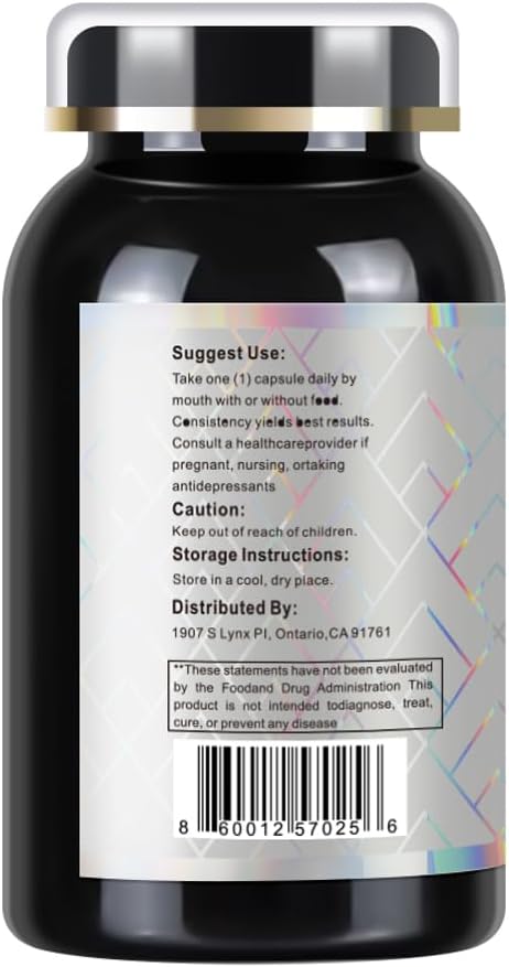 CoQ10 300mg with Pine Bark &amp Rhodiola Rosea — High Potency Coenzyme Q10 Supplement for Heart &amp Cellular Energy 120 Capsules (4-Month Supply)